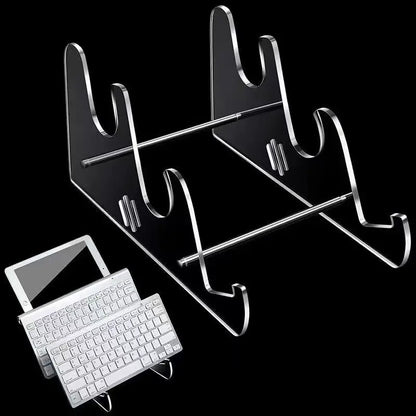 Keyboard Display Stand Transparent Acrylic Keyboard Stand for Computer Mechanical Keyboard holder layer Rack keyboard tray