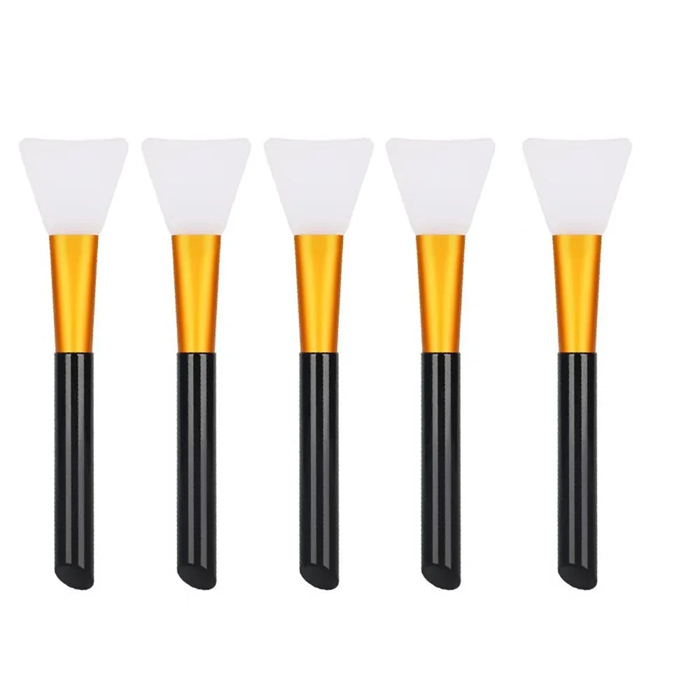 1/4/5/6-pack advanced silicone facial mask brush - mild and soft, suitable for all skin types, formaldehyde free