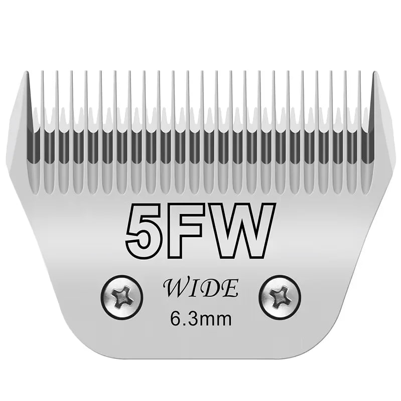 Detachable Pet Dog Cat Grooming Clipper Ceramic Blade Compatible with Most Andis，Oster A5，Wahl KM10 Series Animals Clippers