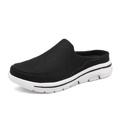 2024 Men Slippers Summer Breathable Home Indoor Slippers Men Thick Bottom Slides Fashion Couple Walking Shoes Chanclas Hombre