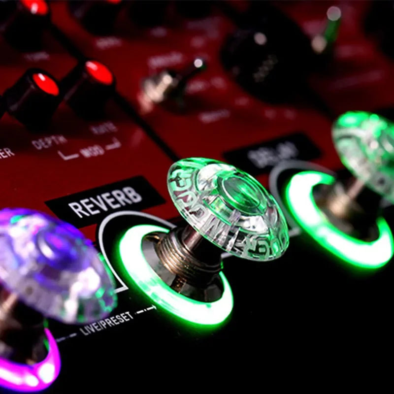 MOOER 10pcs SHROOMS Footswitch Toppers Candy Plastic Bumpers Electric Guitar Effects AccessoriesPedal Protector Guitar Pedal