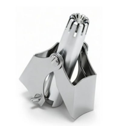 Stainless Steel Manual Nose Hair Trimmer Washable Unisex Nasal Hair Grooming Tool