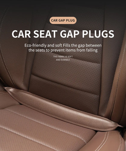 Plug-In Car Seat Gap Filler Elastic EVA Car Seat Crevice Filling Strip Universal Seat Blocker Prevent Dropping Car Accessories