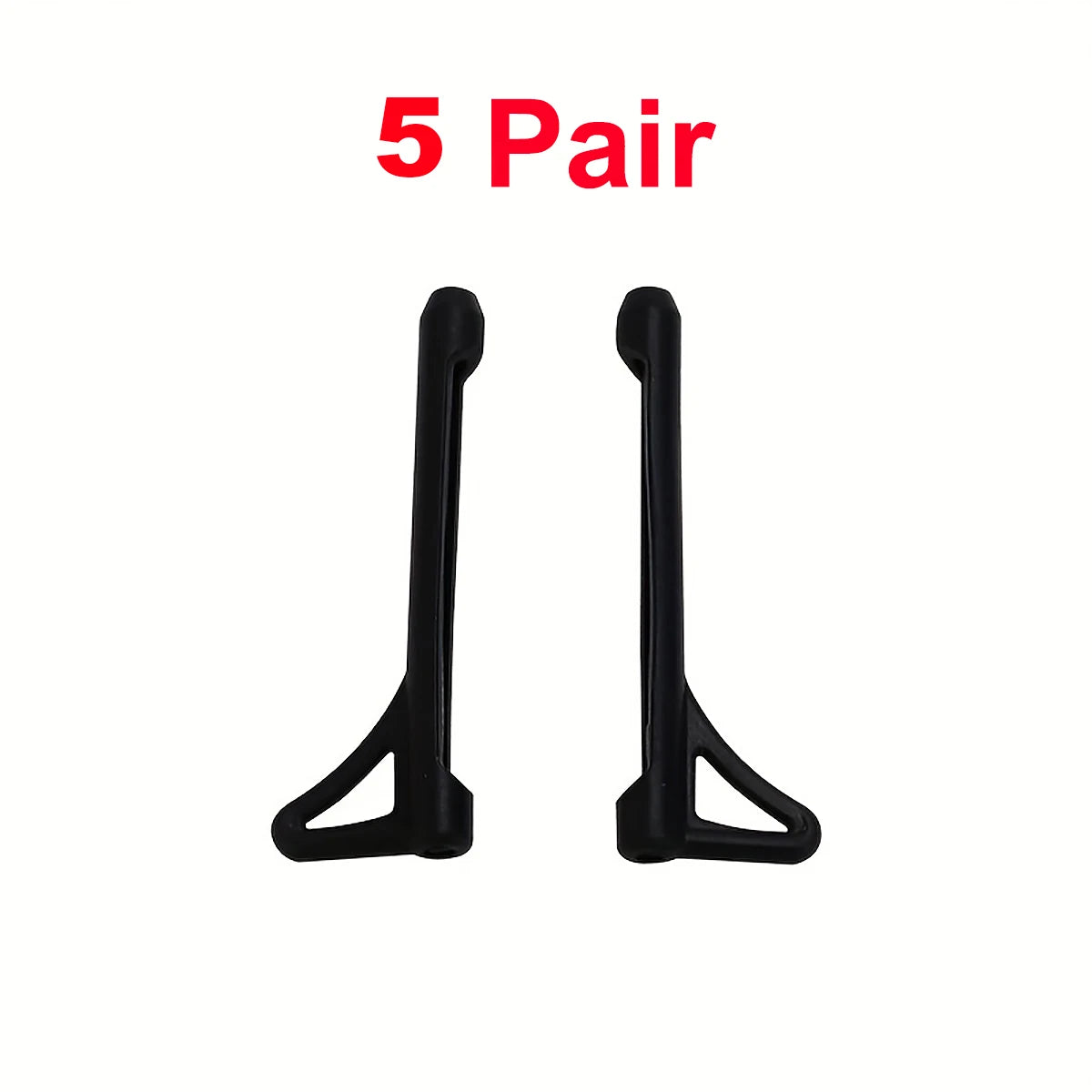 10pcs Glasses Anti-slip Silicone Sleeve Eye Frame Leg Drag Fixed Ear Hook Bracket Anti-drop Artifact Glasses Accessories