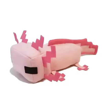 30cm Cute Stand Axolotl Stuffed Animal Plush Toy Pink Axolotl Plushie Pillow Doll Kids Birthday Gift Home Decoration