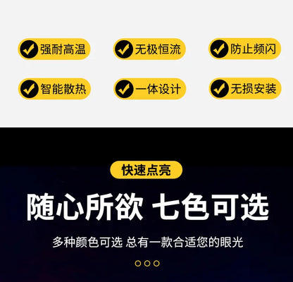 Width light modified car led lens t10 small light bulb super bright car exterior lights running lights general wholesale h11 h7
