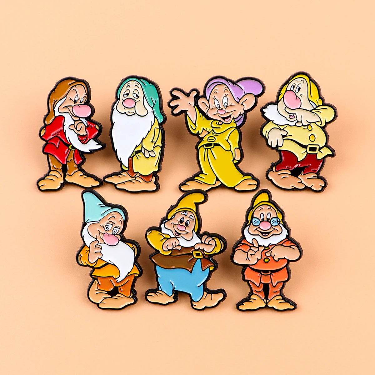 Funny Witch Enamel Pin Cartoon Old Men Brooch For Coat Women's Brooches Fashion Lapel Badges Jewelry Gift for Friends