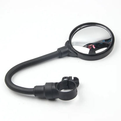1PC Bicycle Rearview Handlebar Mirrors 360 for Mountain Road Bike Motorcycle Bendable Hose Adjustable Rearview Mirror