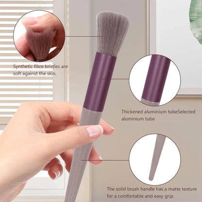 13pcs Makeup Brush Set Storage Bag Makeup Set Eye Shadow Brush Soft Makeup Brush Eye Cheek Brush Set