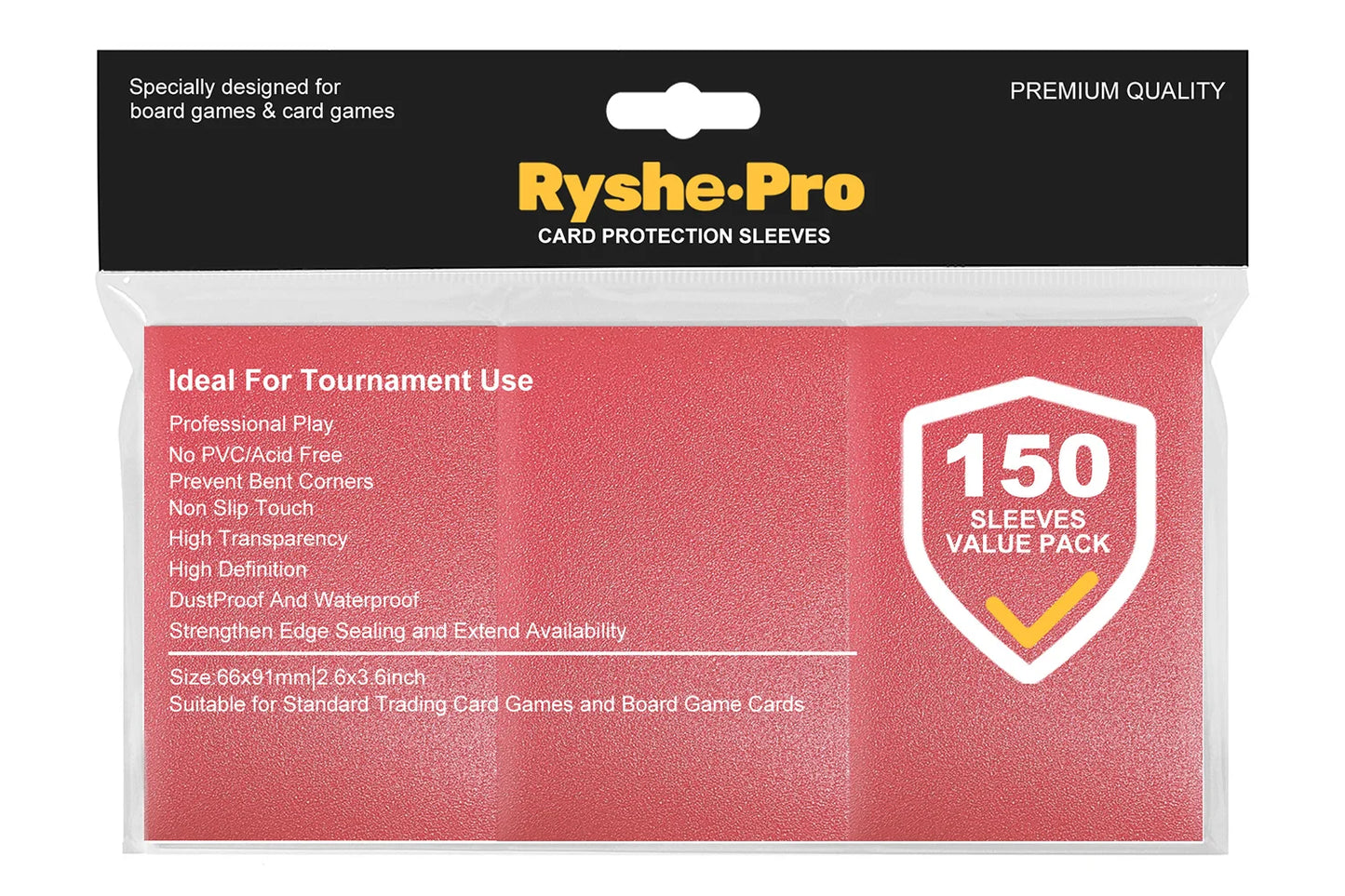 100PCS 66x91mm Matte Standard Size Card Sleeves TCG Trading Cards Protector For Tarot Shield Board Games Magical Cover PKM