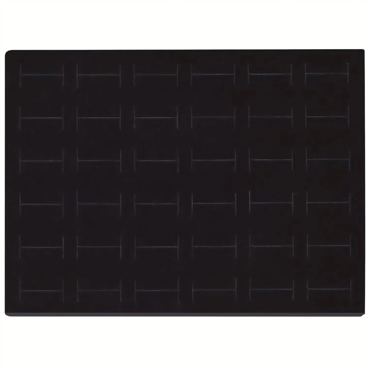 36 Slot Rings Display Box Stand Metal Earrings Storage Box Storage Box with Transparent Cover Jewelry Display Cabinet