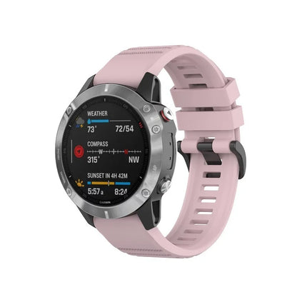 20 22 26mm Silicone Strap for Garmin Fenix 6 6X Pro 6S 7S 7 7X 5S 5 5X Plus 965 Epix Pro Gen2 47 51mm Watchband QuickFit Correa