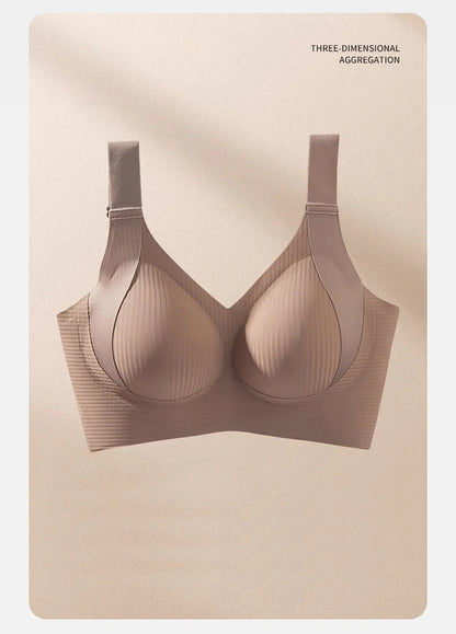 Women Maternity Bra Non Slip Shoulder Strap Bralette Simple and Casual No Underwire Padded Full Cup Size Adjustable Underwear