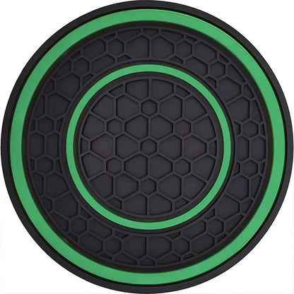 New 2-piece Anti Slip Mat, Car Coaster, Durable Car Cup Holder, Coaster, Universal, Dust-proof Protection for Car Interior
