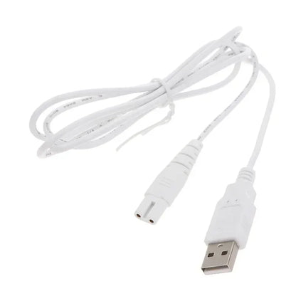 XIKCU White USB Cable Charging Line Suit HF-5 HF-9 HF-6 Oral Irrigator Teeth Water Flosser Power Cord USB Electrical Cord