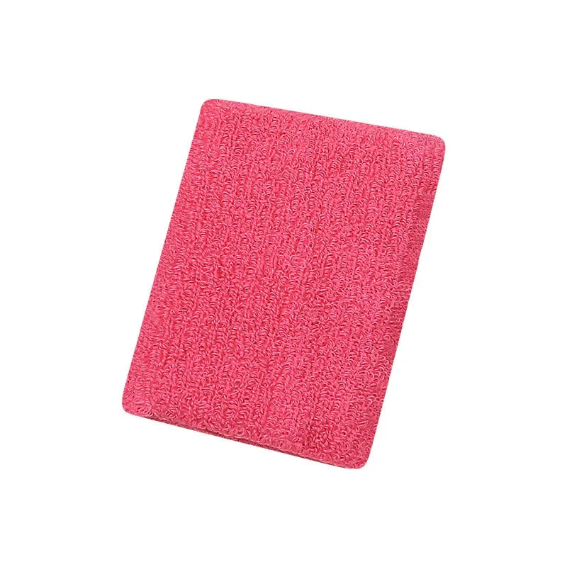 New Breathable Cotton Wristband Set for Men and Women Sweat Absorbent Wrist Sweatbands for Tennis Football Basketball Running