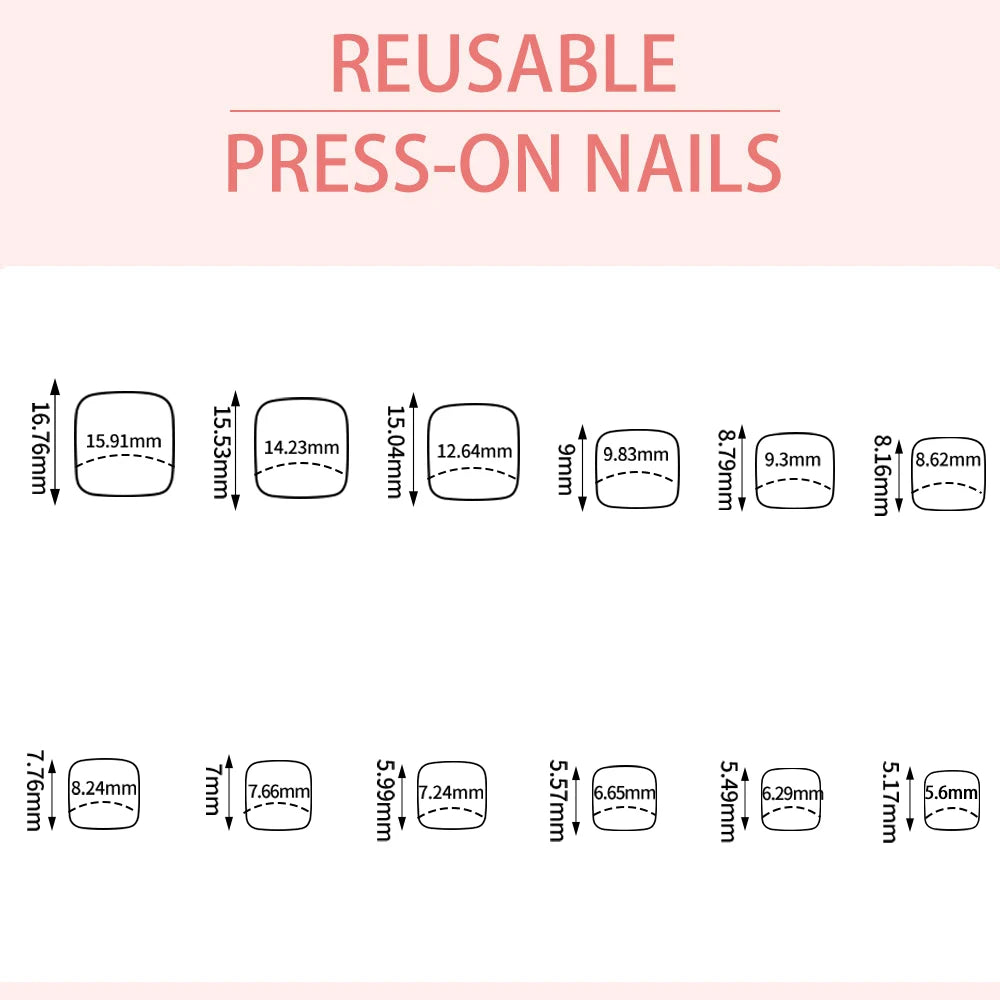 120Pcs Glossy Black Press On Toenails Short Square Full Cover Fake Toenail Tips for Summer Women False Foot Nail Tip Extension &