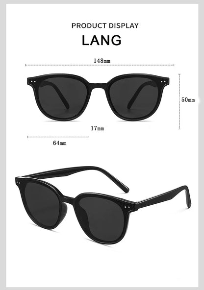 SZTZX New Trend Sunglasses For Women And Men Simple Design Decorative Glasses Car Driving Eyewear Unisex Sun Glasses UV400