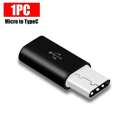 USB Type-C Adapter Type C To Micro USB Female To Male Converters For Xiaomi Samsung Charger Data Cable USBC USB C Adapter