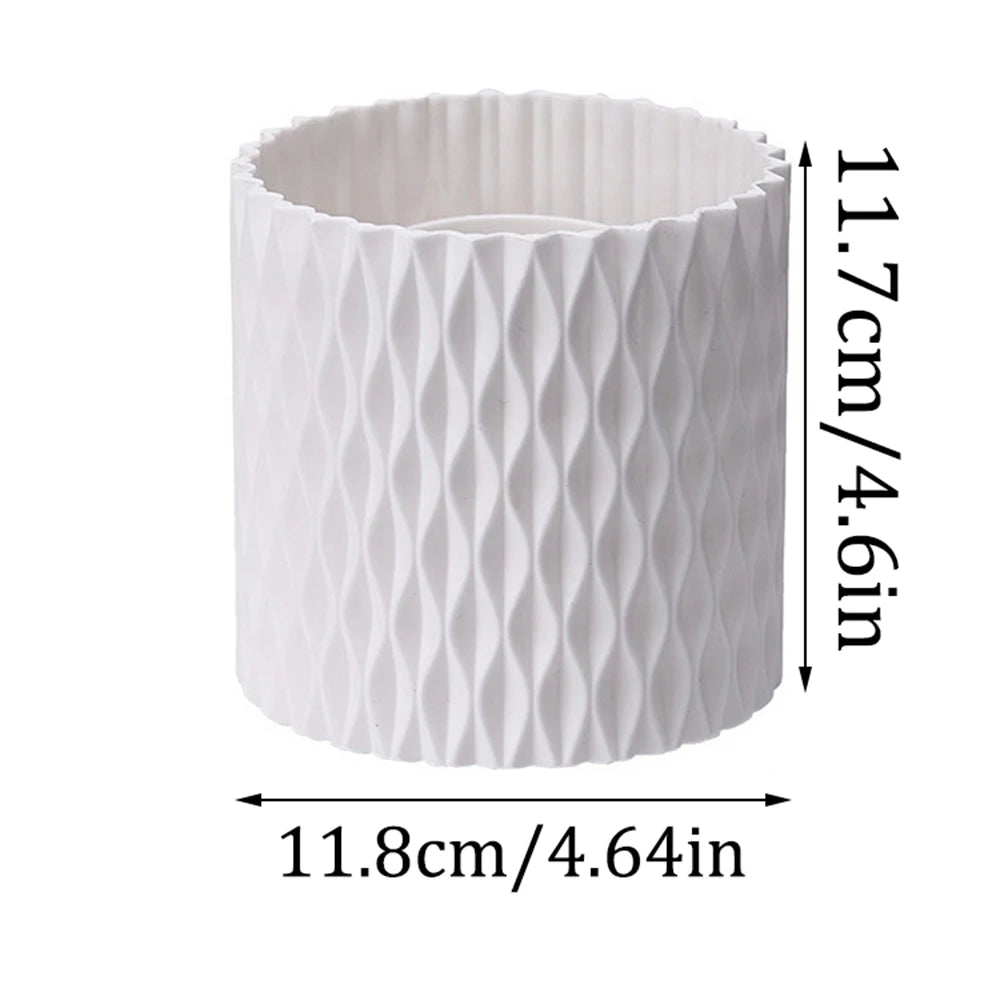 360 Rotation Large Capacity Makeup Brush Bucket Lipstick Eyebrow Pencil Eye Shadow Brush Storage Cartridge Portable Brush Storag