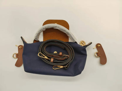 1 Set Of High-quality Lc Waterproof Nylon Women's Shoulder Bag, Multi-functional Phone Bag With Shoulder Strap