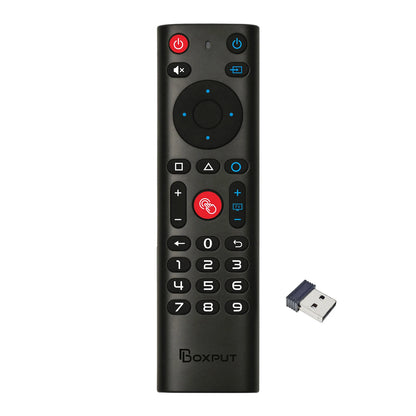 BPR3S PLUS BT Air Mouse Voice Function IR learning TV 2.4G Wireless Remote Controller With Gyroscope for Android TV Box/PC