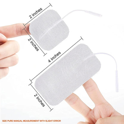 10/50pcs Body Physiotherapy Tens Electrode Pad Electric Muscle Stimulator Massage Patches Conductive Gel Pulse Relieve Fatigue