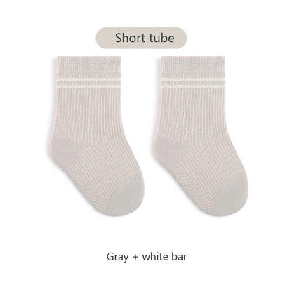 Long Tube Baby Socks Summer Breathable Children'S Socks Soft Cotton Stockings For Baby Socks For Babies