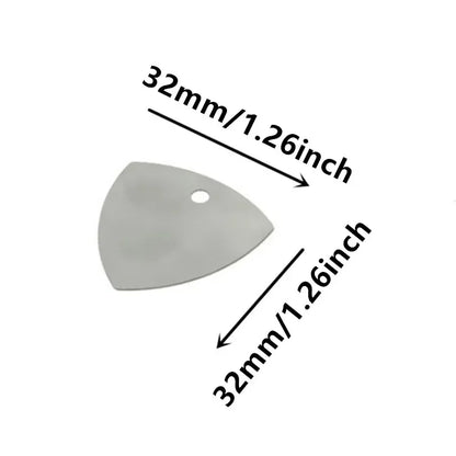 10/20/50PCS Metal Phone Opening Tools Metal Guitar Picks Pry Opener for iPhone iPad Tablet PC Disassemble Repair Tool Kit