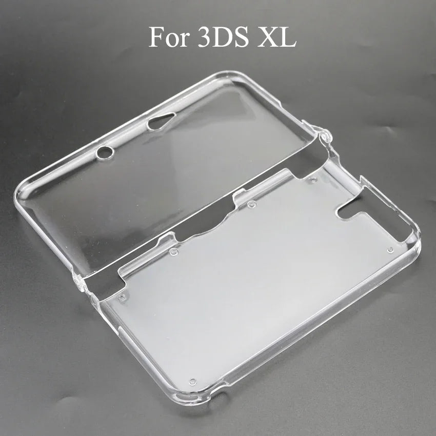 Transparent plastic protective cover, suitable for hard shell shells of NDSL, NDSi, new 3DS XL, GBA SP game consoles