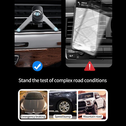 BLALION Car Air Conditioning Port Air Vents Tablet Holder 7-12.9 Inch Folding Screen Cell Phone Holder Universal Car Bracket