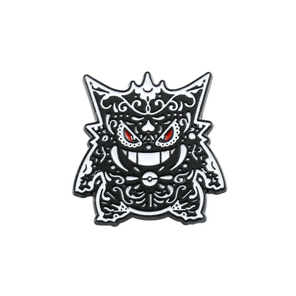 Pokemon Pikachu Game Console Enamel Pins Badges Brooches Japanese Anime Squirtle Funny Punk Denim Jacket Badge Lapel Pin Friend