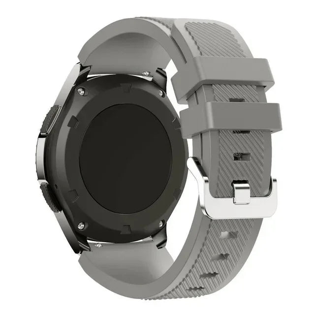 20mm 22mm Band for Samsung Galaxy Watch 7/5/6/4/3/46mm/active2/Gear s3 Frontier/Sport silicone bracelet Huawei GT 4/3/2/2E strap