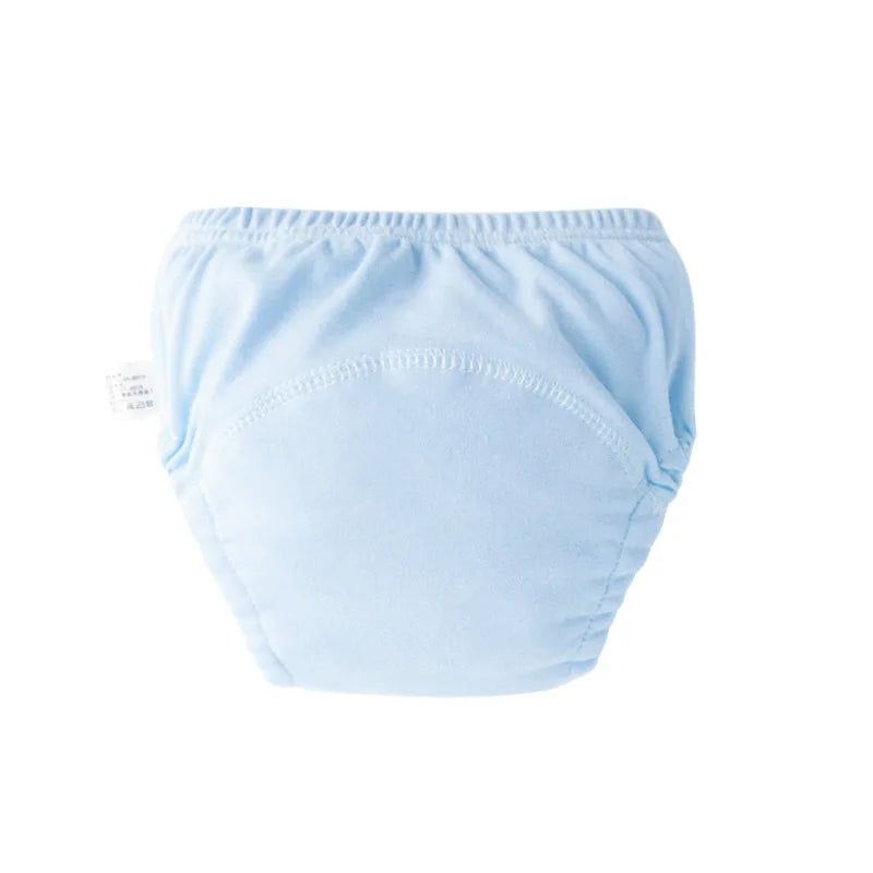 3/6Pcs Baby Diaper Training Pants Kids Underwear for Girls Boys Washable Infant Cloth Diapers Reusable Nappies Toddler Shorts