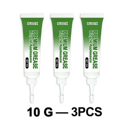 10g 1/3/5pcs Bicycle Lubricating Oil Green Effect Bearing Grease Hub Lubricants Lipid Elements