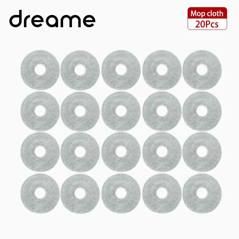 Dreame L40 Ultra / X40 Ultra Robot Vacuum Accessories Dust Bags Mop Main Side Brushes Cloths HEPA Filters Spare Parts