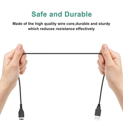 USB Charger Cable For Nintendo S Lite DSL NDSL Data Charging Power Cable Cord For NDSi 3DS New 3DS XL LL New 2DS XL NDS GBA SP
