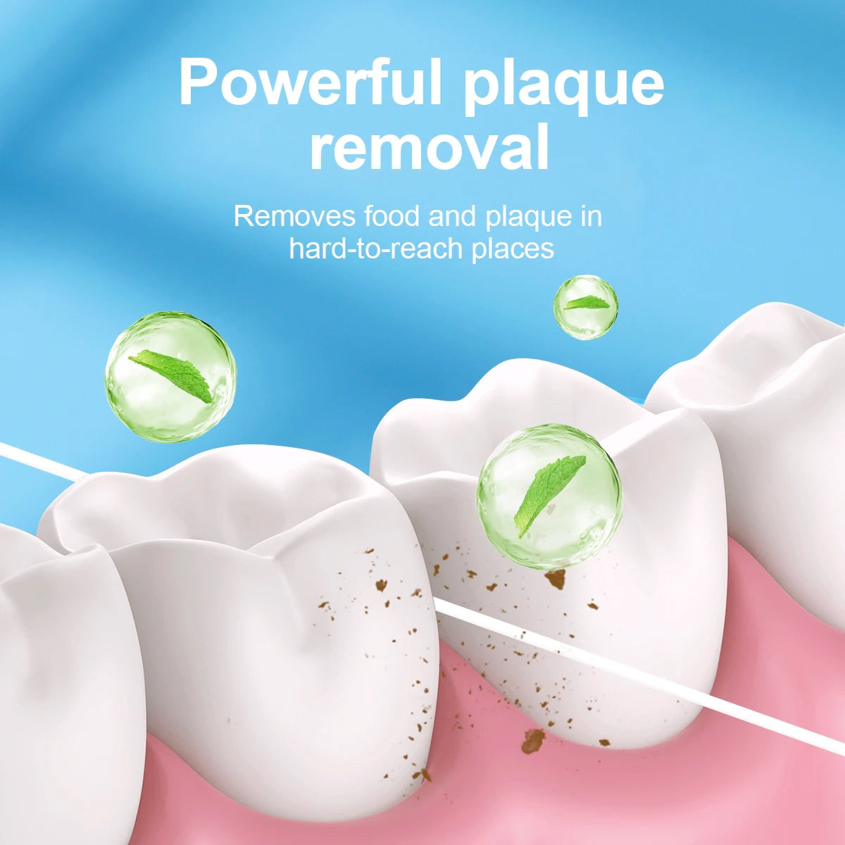 6pcs/3pcs/1pc mint flavored dental floss, compact, convenient, and fast for cleaning between teeth gaps