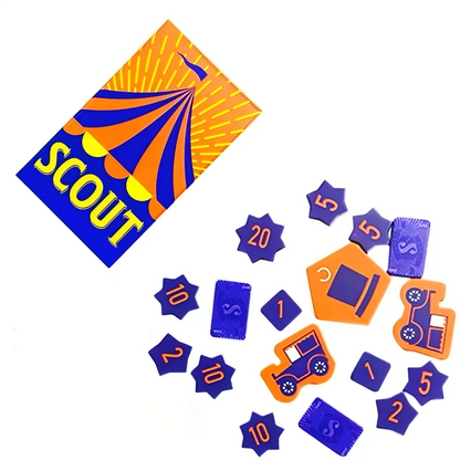Scout Card Game Circus Scout Board Game 2-5 People Poker Card Deck For Party