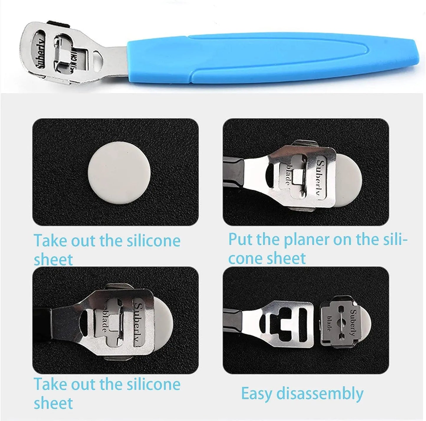 8 Piece Set Foot Octopus Fish Eye Exfoliating Heel Sharpener Heel Cramping Heel Cramping Heel Crackles Removal Files Heel Sole