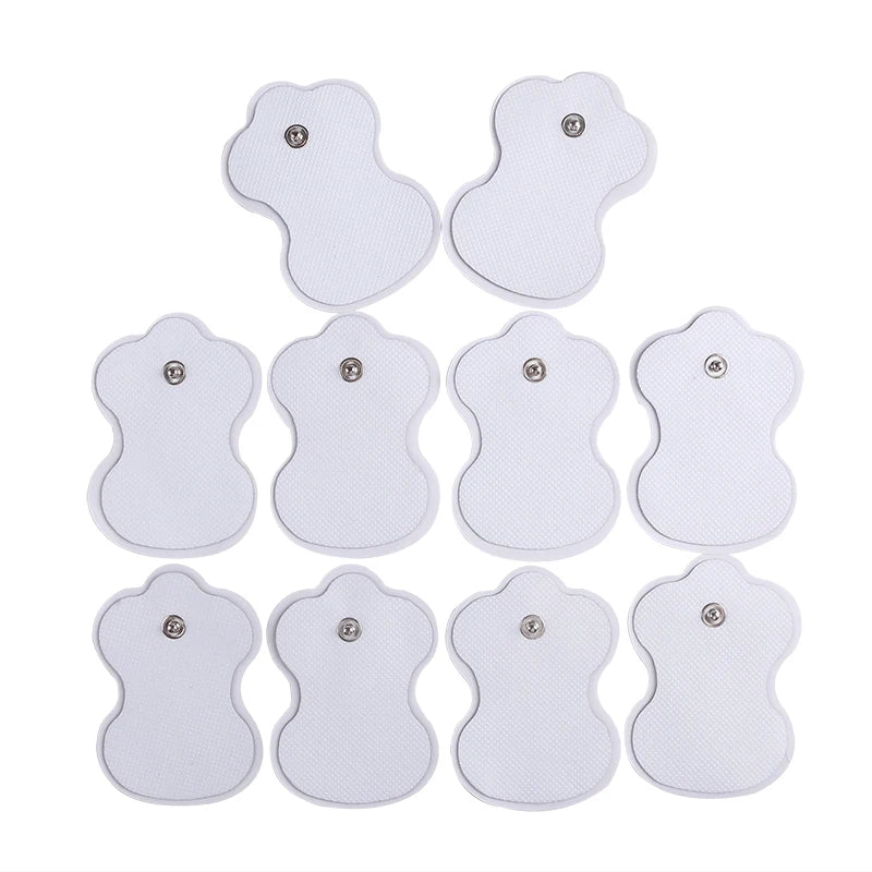 10/20pcs Electrode Pads Conductive Gel Pad Body Acupuncture for TENS Massager Unit Body Replacement Patch Massage Accessories