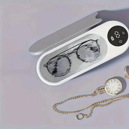 Viewring High-Frequency Glasses Cleaner - 1pc Wireless Multi-Purpose Cleaning Machine for Eyewear & Accessories