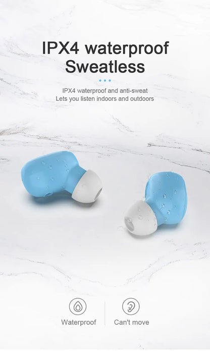 10Pcs Wholesale A6S TWS Wireless Headphones Bluetooth Earphone 5.0 Stereo Headset Earbuds with Microphone for ISO Android