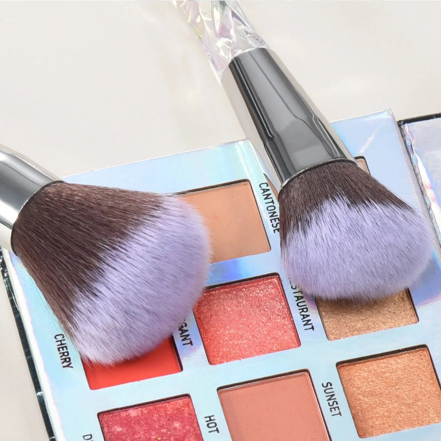 5/10 makeup brushes, crystal-textured makeup brush set, loose powder contouring eyeshadow suitable for ladies/girls
