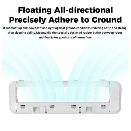 Main Rolling Brush Cover For Dreame X40 X40 Pro X40Ultra D20 Ultra S30 X30 X30 Ultra X30Pro Robot Vacuum Rubber Brush Cover Part
