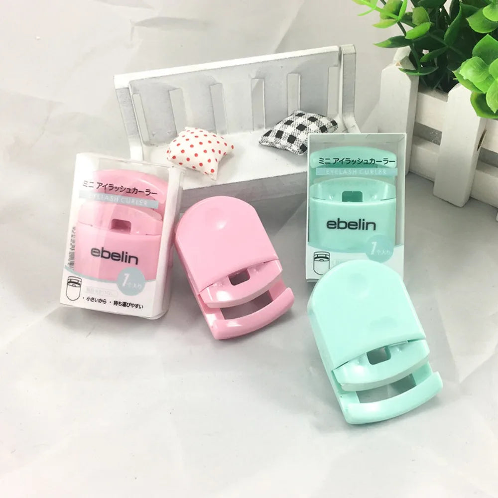 Mini Eyelash Curler Professional Multicolor Folding False Eyelashes Auxiliary Eyelash Curling Clip Beauty Cosmetic Make Up Tools