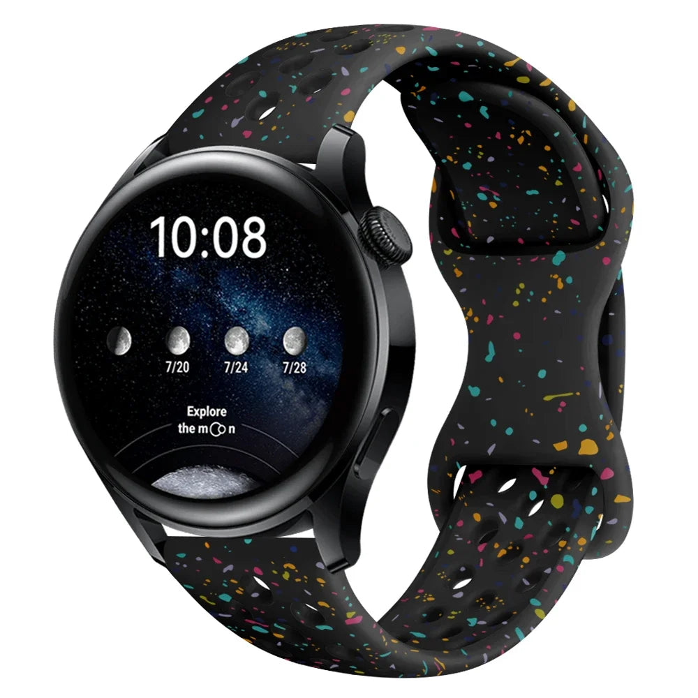 20mm Band For Samsung Galaxy Watch 4/5/6/7 44mm 40mm 5 Pro 45mm Silicone Bracelet correa Galaxy Watch 6 classic 47mm 43mm strap
