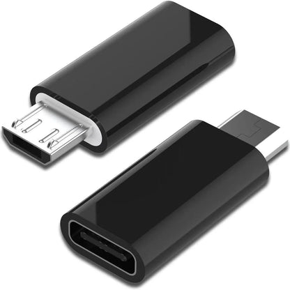 Mini Type C To Micro USB Android Charging Adapter Converter for Samsung Xiaomi Huawei Usbc To Microusb V8 Otg Sync Charger Jack