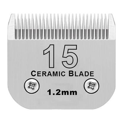 Detachable Pet Dog Cat Grooming Clipper Ceramic Blade Compatible with Most Andis，Oster A5，Wahl KM10 Series Animals Clippers