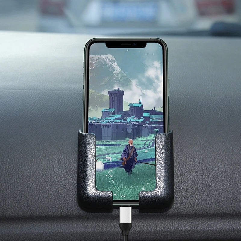 1-2Pair Self-Adhesive Dashboard Phone Mount Holder Car Phone Holder Universal Auto Gravity GPS Stand Rack Car Accessories